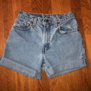 Levi 550 Denim Jean Shorts